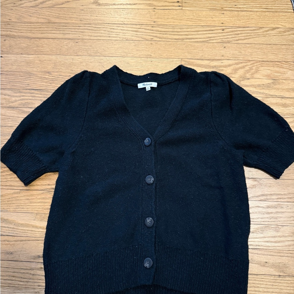 Madewell Black Sweater Top